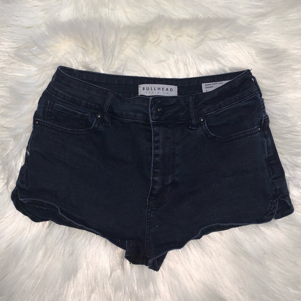 Bullhead Black Denim Short